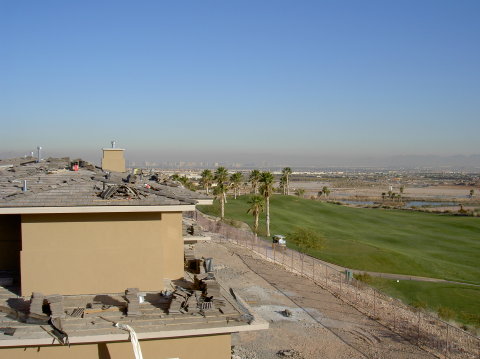 View from Roof - Smogy day