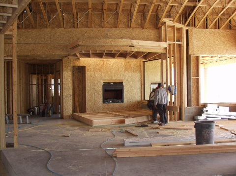 Building inglenook floor