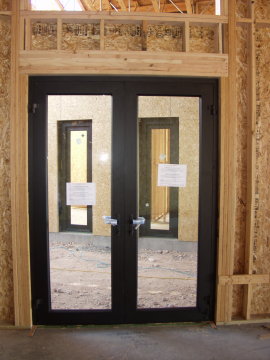 Dinning Room Doors to Courtyard