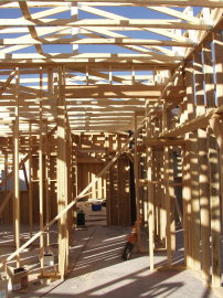 View from Kitchen to Garage