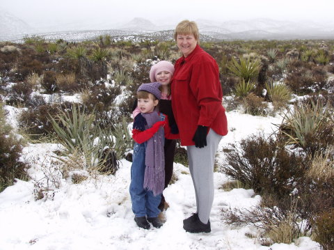 Grandma and her girls