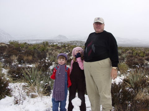 Grandpa and his girls